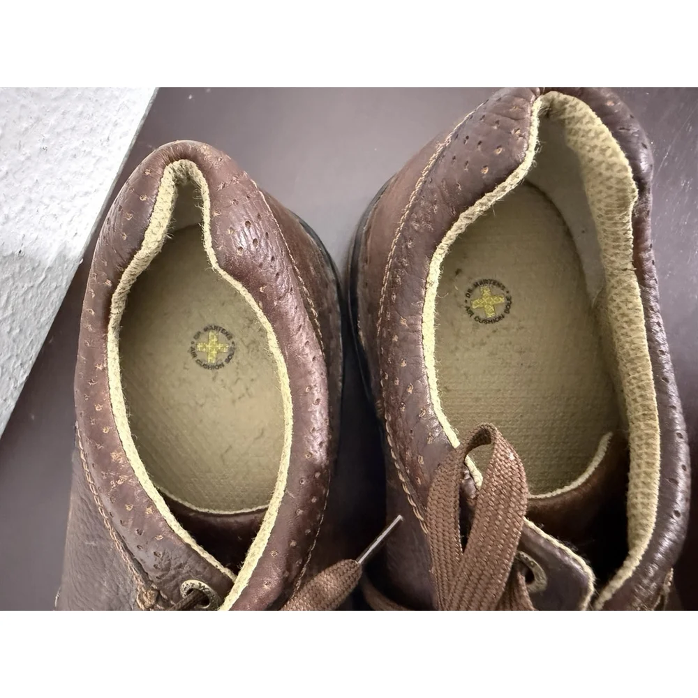 Dr. Martens Shoes Men's Size 10M Brown Leather Rohan Oxford Lace Up Chunky